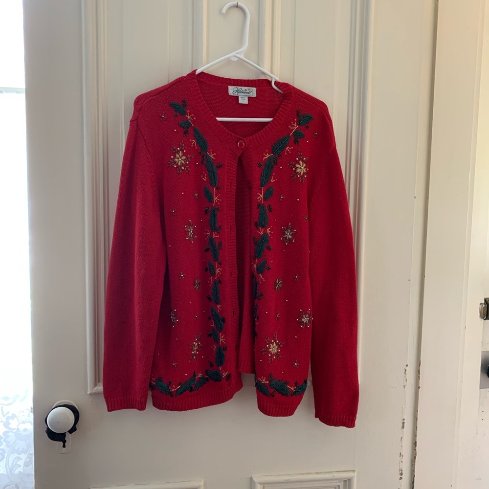 SHOP CLOSING! Vintage Haband Christmas sweater size large